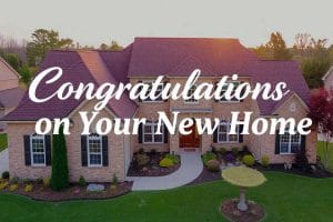 Congratulations on Your New Home Messages