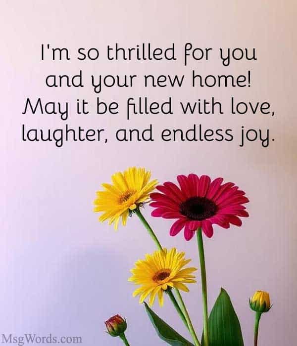 I'm so thrilled for you and your new home! May it be filled with love, laughter, and endless joy.