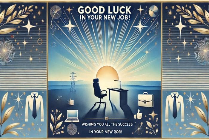 Good Luck Wishes for New Job