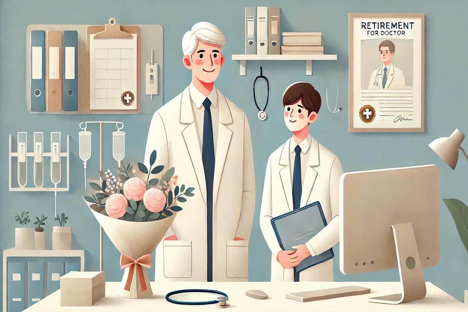 Retirement Wishes for Doctor