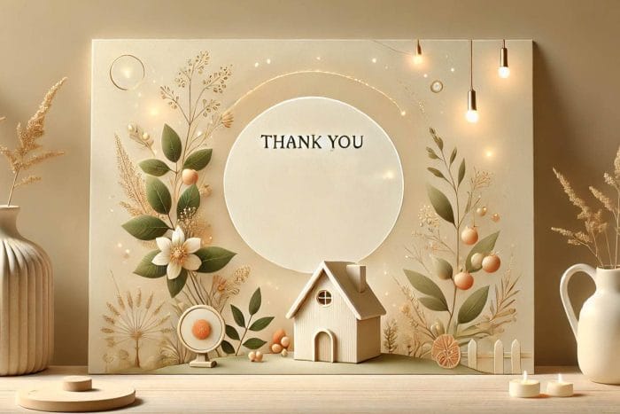 Thank You for Letting Me Stay at Your House Messages