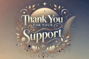 Thank You Messages for Support