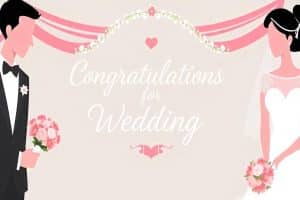 Congratulations Messages for Wedding