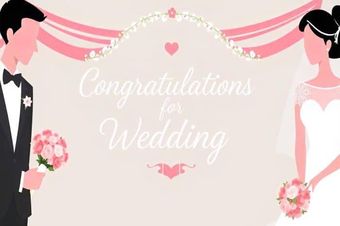 Congratulations Messages for Wedding