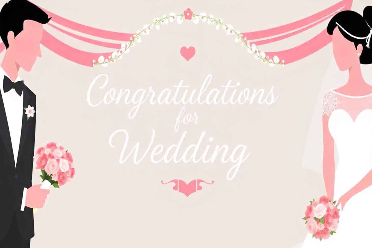 Congratulations Messages for Wedding