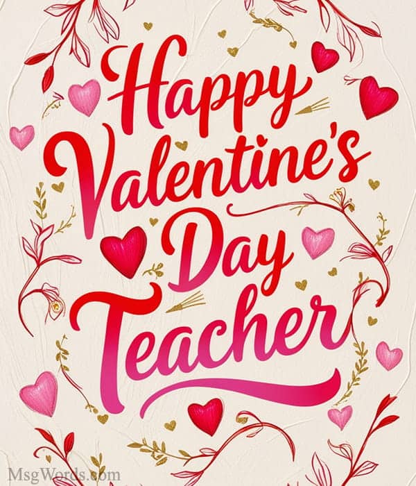 Happy Valentine’s Day to the one person who makes homework slightly less painful!