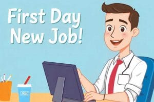 Best Wishes for First Day at New Job