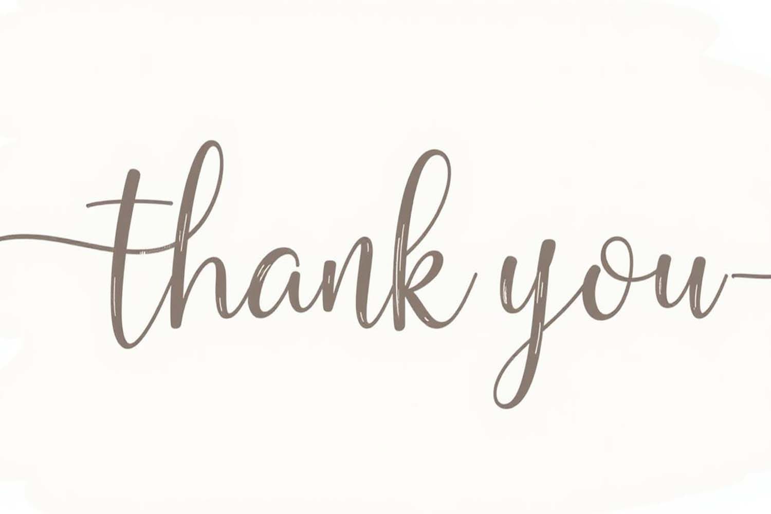 Thank You Messages for Wedding Cards