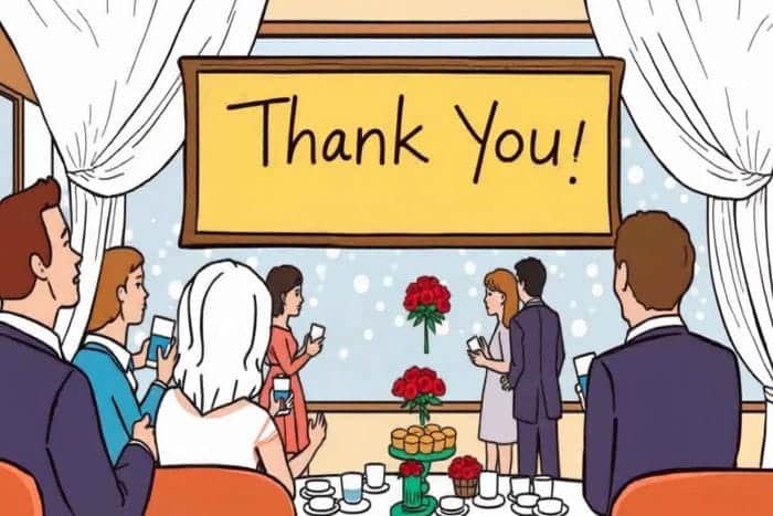Thank You Messages for Wedding Guests