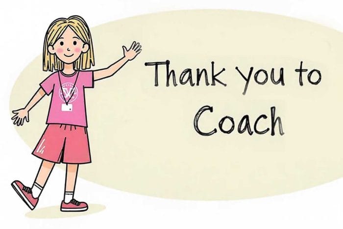 Thank You Messages to Coach from Parent