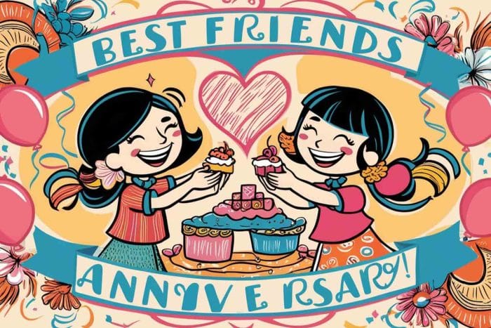 Anniversary Wishes for Best Friend - Warm Messages