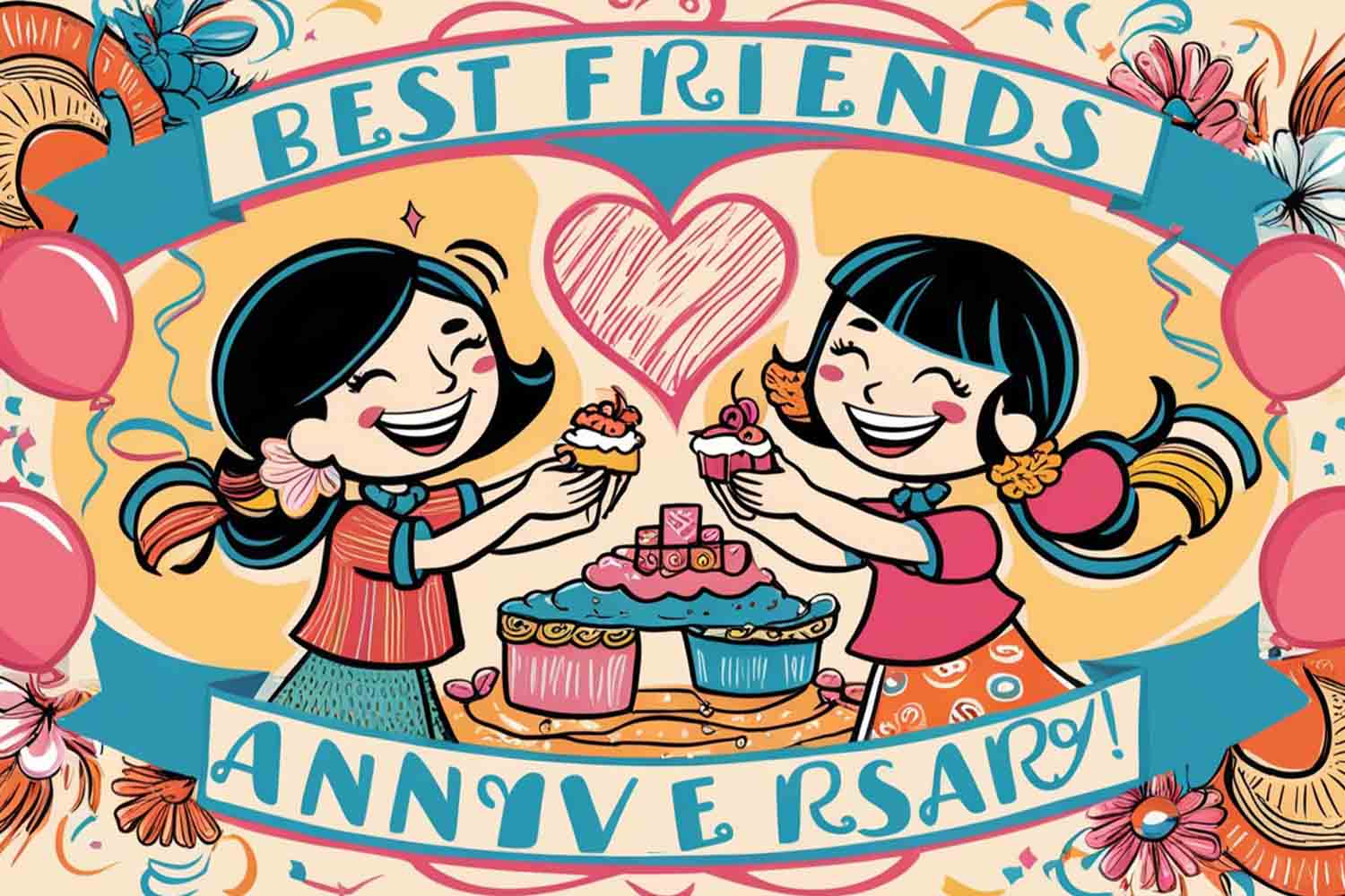 Anniversary Wishes for Best Friend - Warm Messages