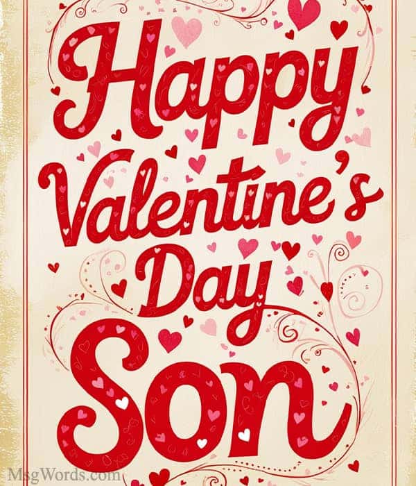 Mommy and Daddy love their little Valentine.