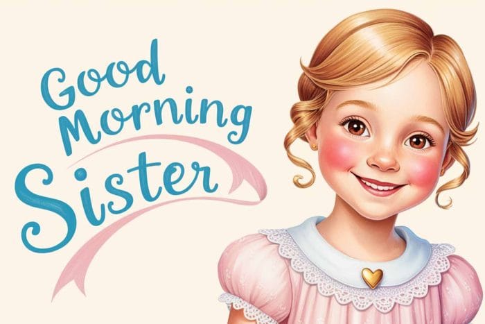 Good Morning Quotes for Sister to Brighten Her Day