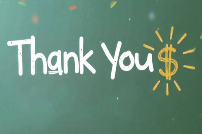 Thank You Messages for Graduation Money