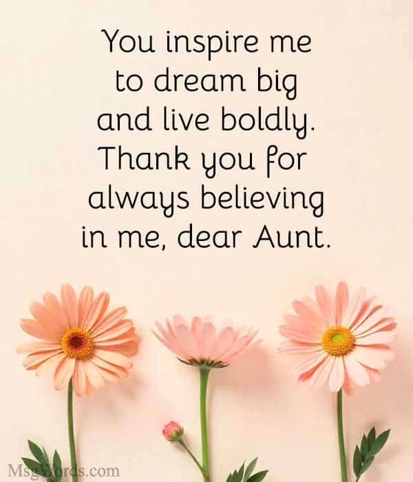 Aunt From Nephew Quotes