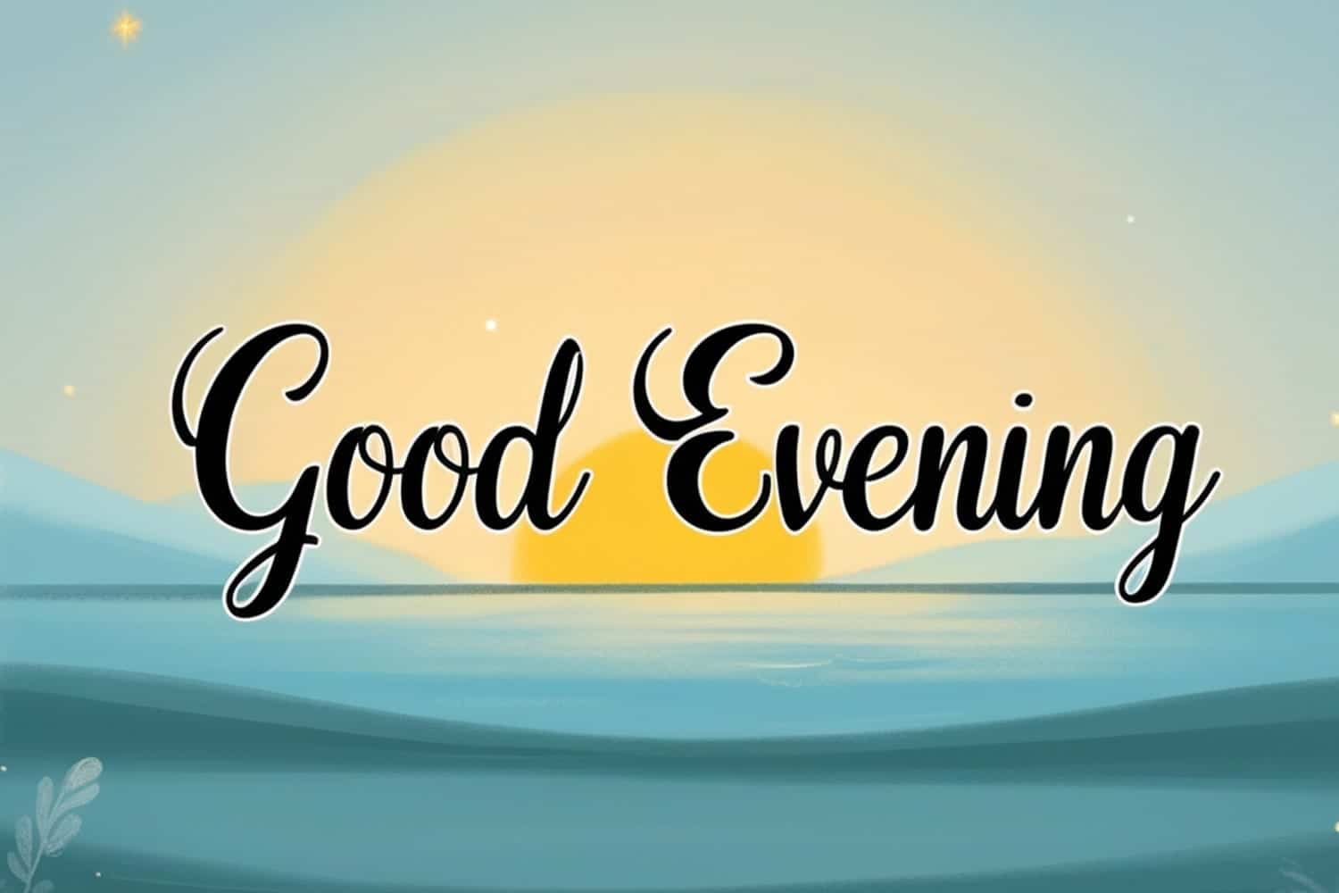 Good Evening Messages for Him to Show You Care