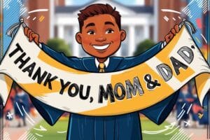 Graduation Thank You Messages to Parents