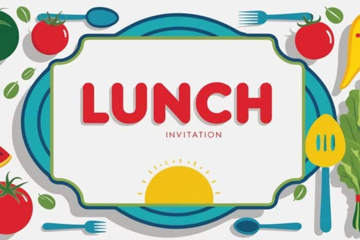 Lunch Invitation Messages to Gather Loved Ones