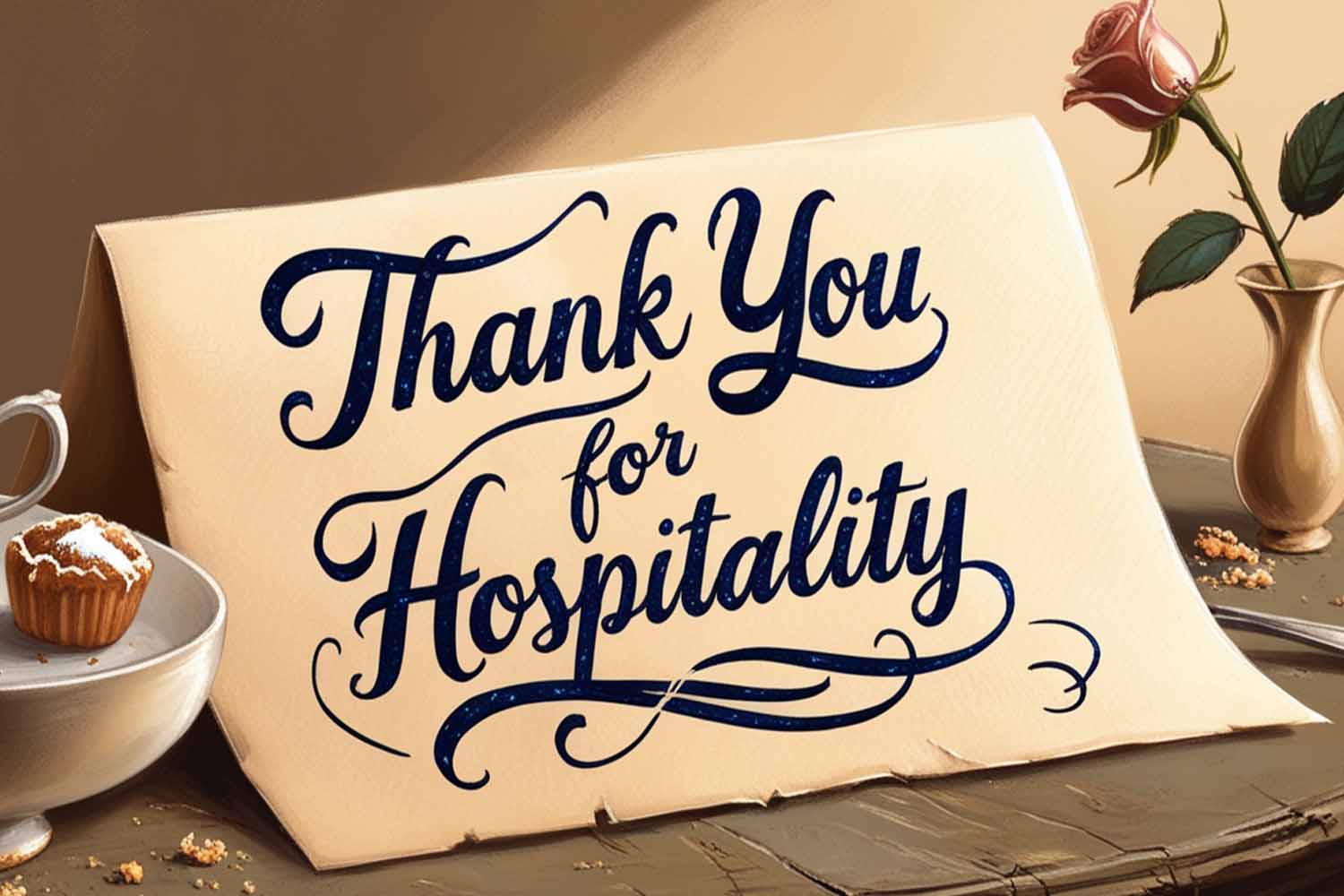 Thank You Messages for Hospitality and Kindness