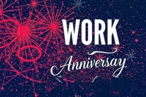 Work Anniversary Wishes for Friend