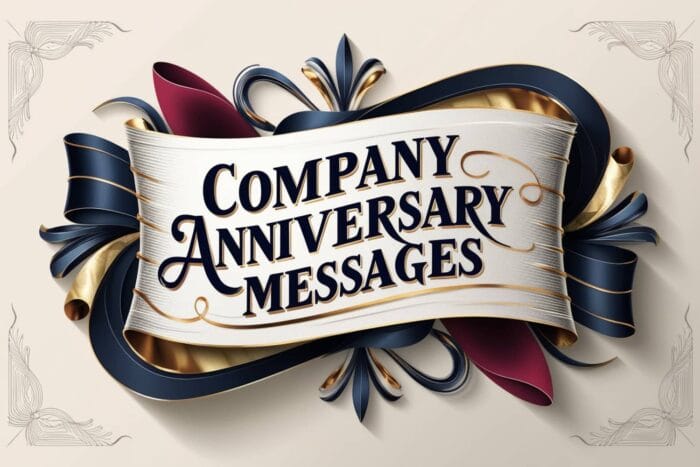Company Anniversary Messages