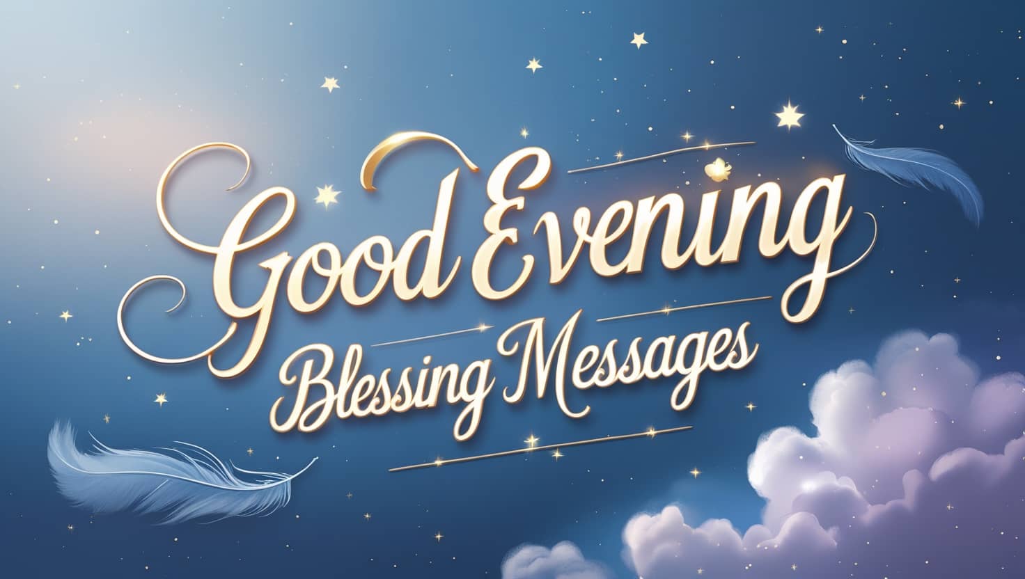 Good Evening Blessing Messages and Quotes
