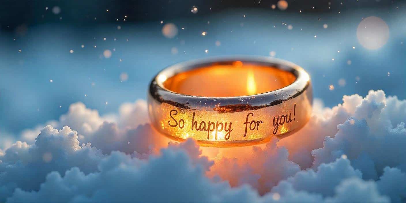 Sweet Engagement Wishes for Friend