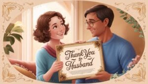 Thank You Messages for Anniversary Wishes to Husband