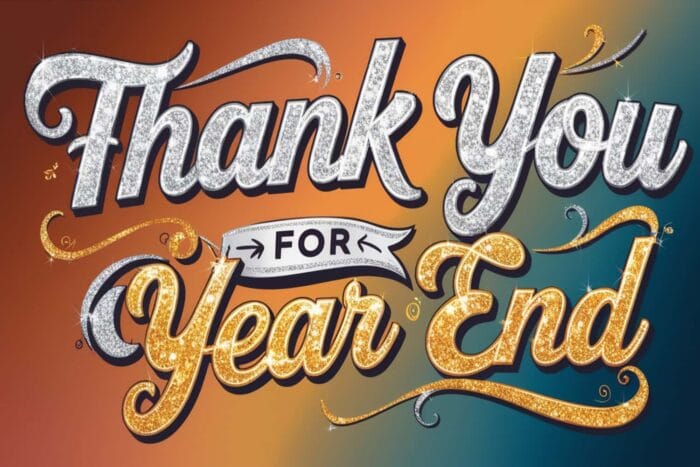 hank You Messages for Year End