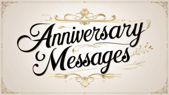Anniversary Messages and wishes