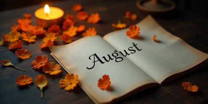 Amazing August Quotes and messages