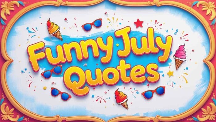 Best Funny July Quotes