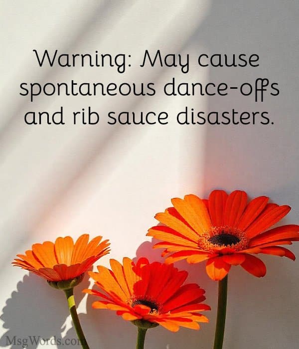 Warning: May cause spontaneous dance-offs and rib sauce disasters.