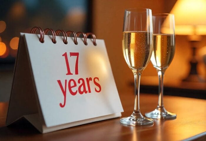 17th Wedding Anniversary Messages and wishes