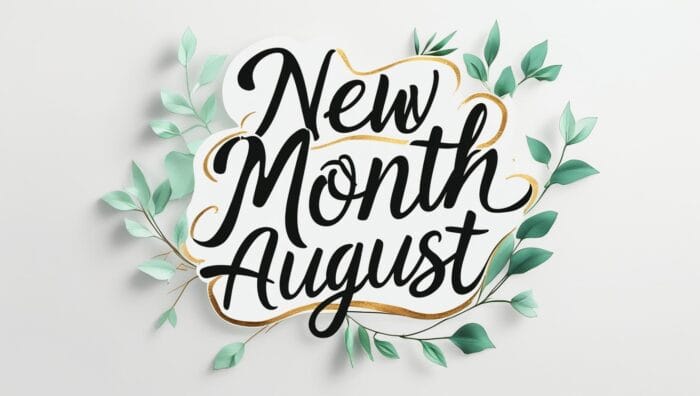 Best New Month August Quotes