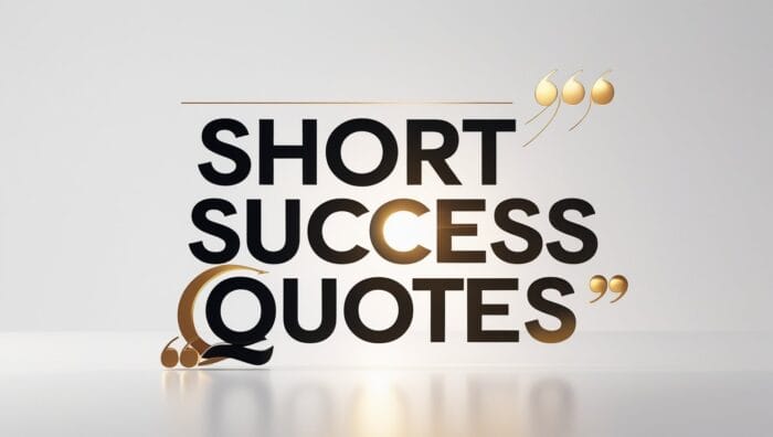 Amazing Short Success Quotes