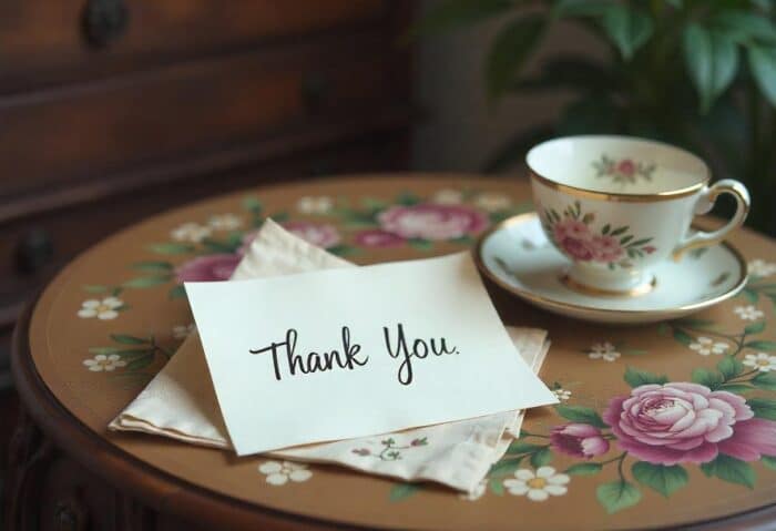 Best Thank You Messages for Wedding Program
