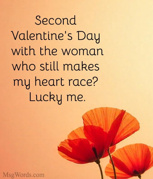 Heartfelt moment symbolizing 2nd Valentine's Day Messages for Wife, expressing love and appreciation.