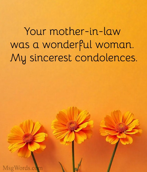 A gentle, comforting visual representing Short Condolence Messages for Mother-in-law, conveying sympathy and support.