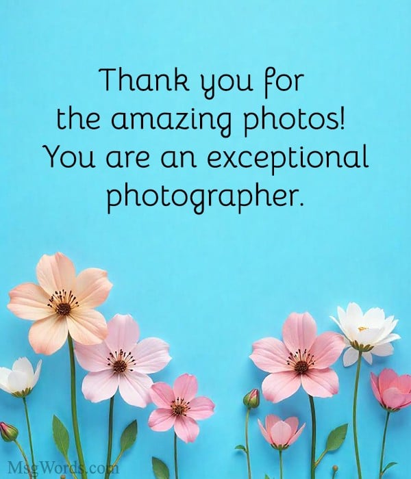 Thank you for the amazing photos! You are an exceptional photographer.