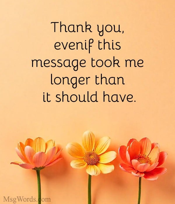 Heartfelt visual representing sincere belated thank you messages with genuine appreciation.