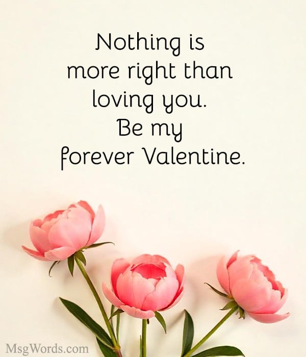 Romantic Will You Be My Valentine Forever messages filled with deep affection.