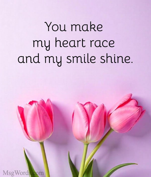 Playful dental-themed Valentine graphic featuring sweet Valentine's Day dental quotes with bright smiles.