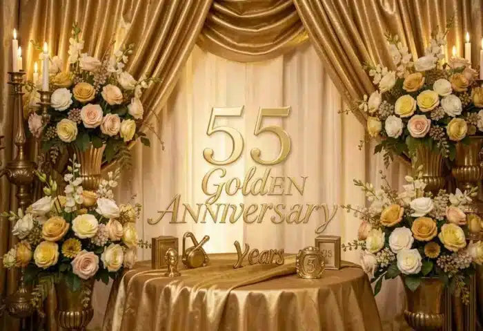 55th Wedding Anniversary Wishes to Celebrate