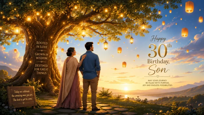 30th Birthday Wishes for Son