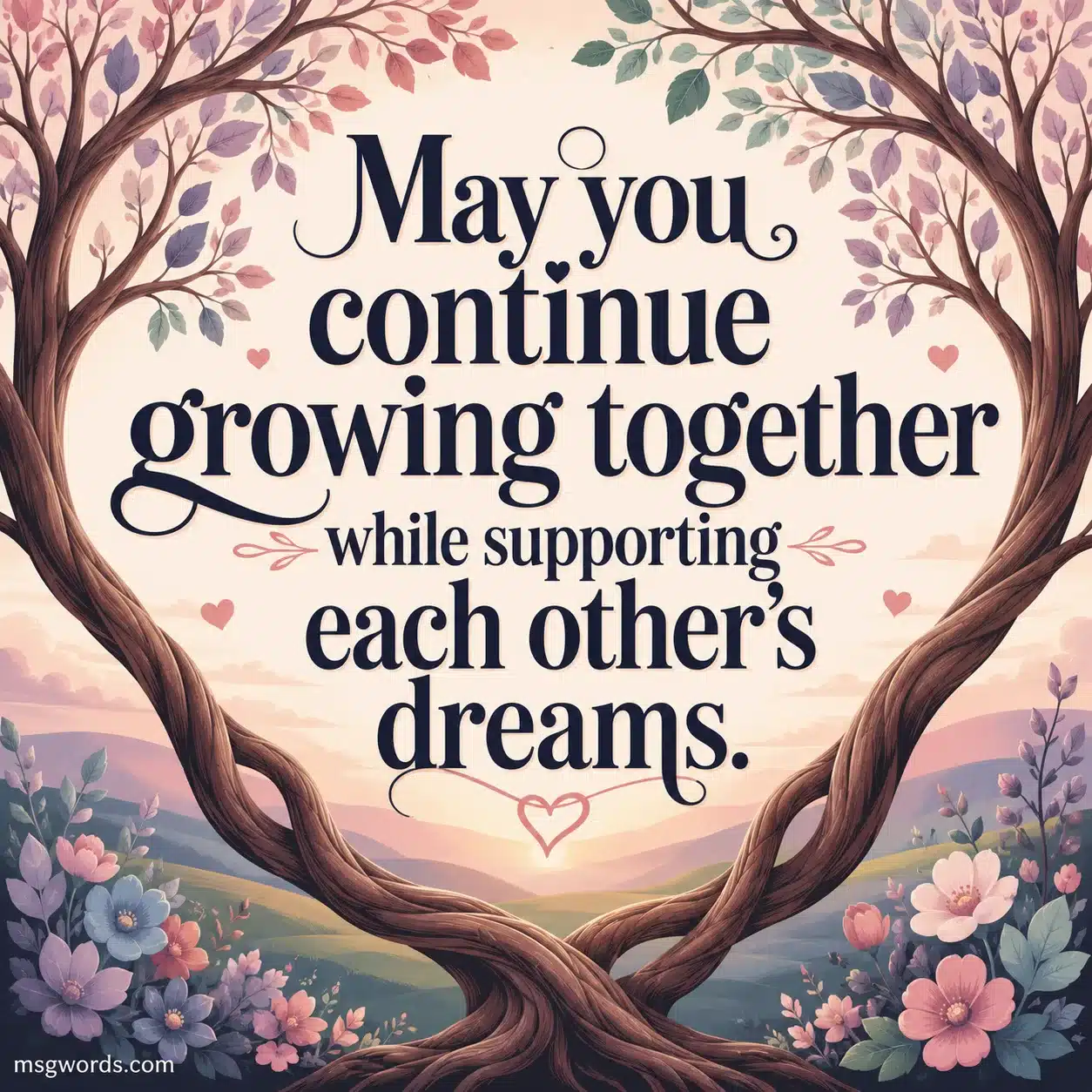 Inspirational anniversary messages about lasting love and growing together