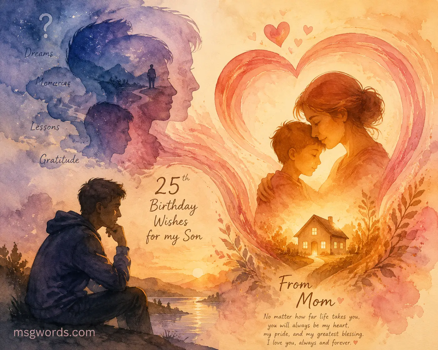 Transition from deep wishes to mother section